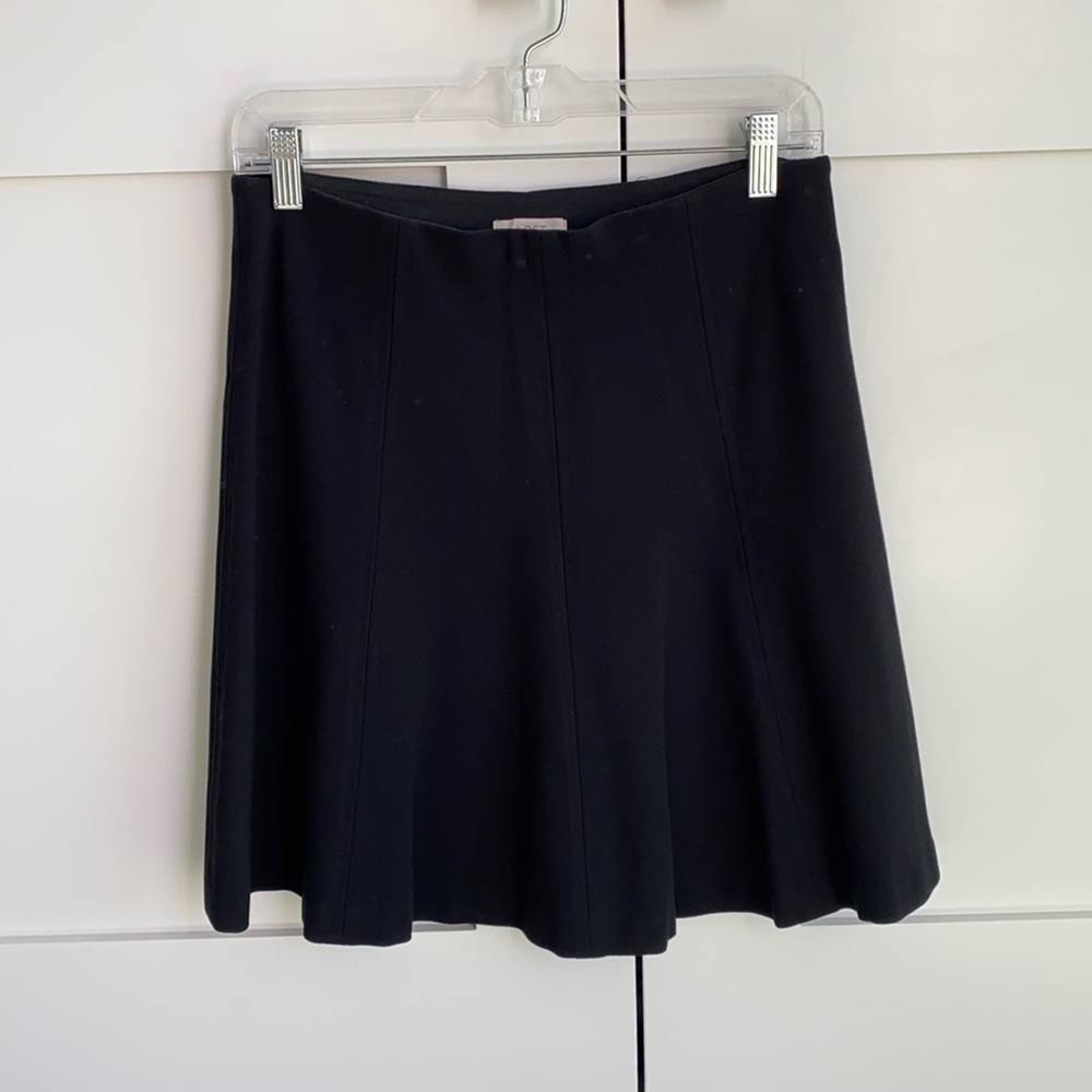 LOFT medium professional black skirt